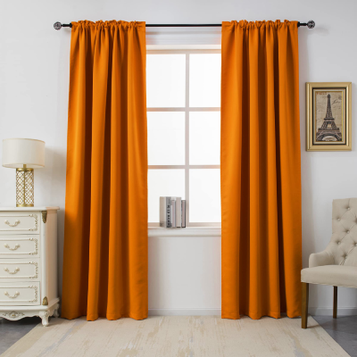 Orange Curtain